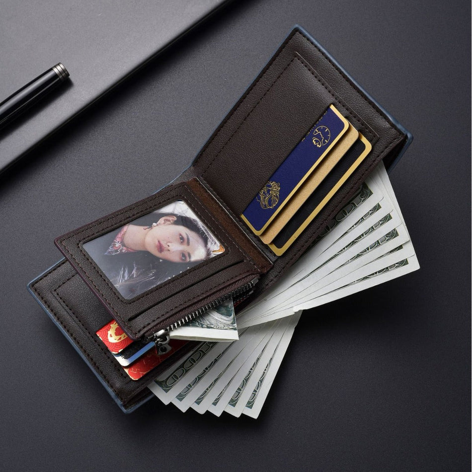 Men’s Ultra-Thin Wallet - Multi-Card Capacity 2025