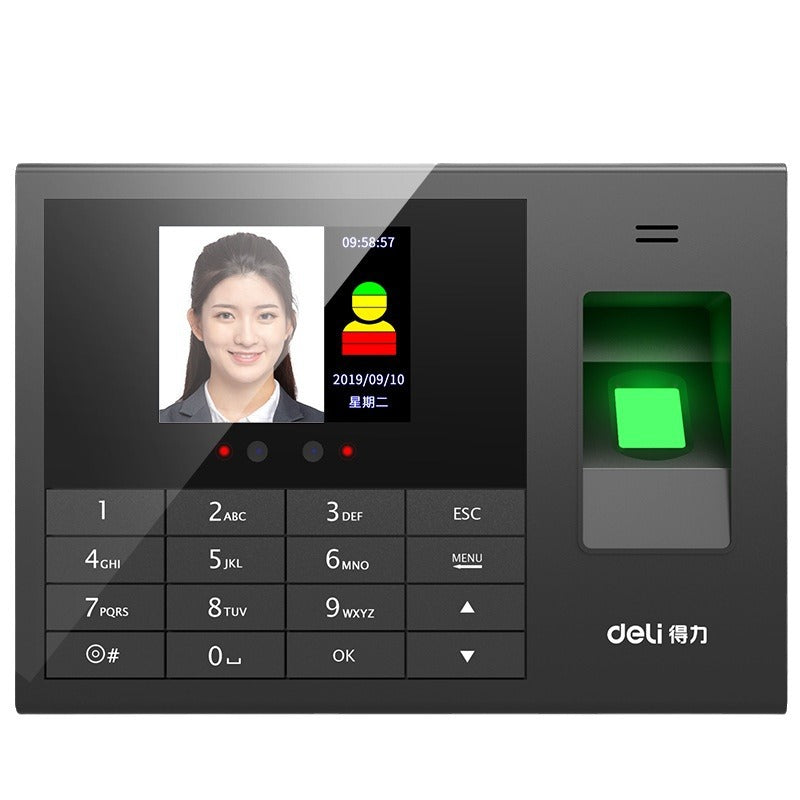 Deli Fingerprint & Face Recognition Attendance Machine