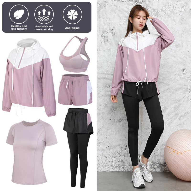 Quick-Dry Running Fitness Sports Suit Women