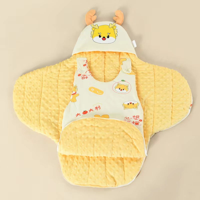 Pure Cotton Newborn Swaddling Quilt Anti Kick Sleeping Bag