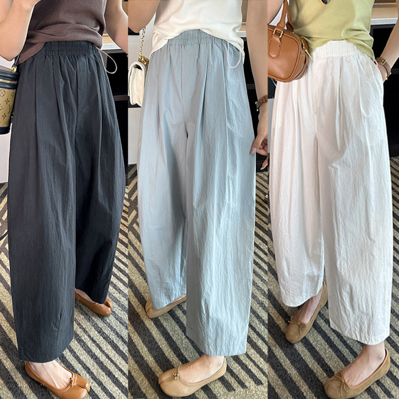 Summer Loose Balloon Maternity Pants