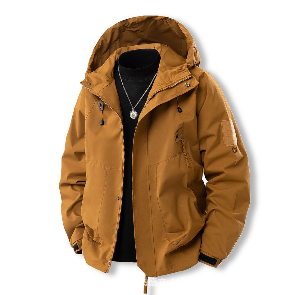 Men’s Hooded Windproof & Waterproof Jacket