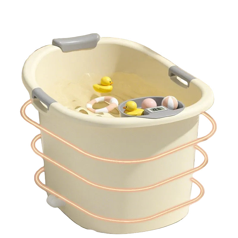 Large Thickened Baby & Kids Sit-In Bathtub
