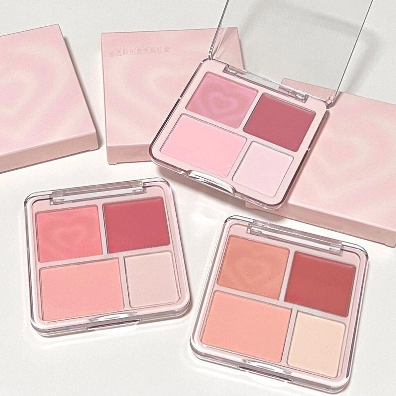 K'APEINE 4-Color Korean Style Blush Palette