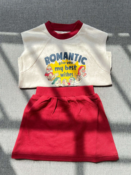 Girls Sleeveless Top & Skirt Set – Trendy Summer Outfit – Outfit Sets – Image 6