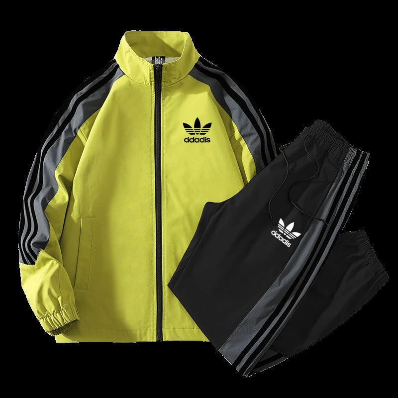 STOCK-2025 Men’s Spring Sports Suit – Cardigan Jacket & Casual