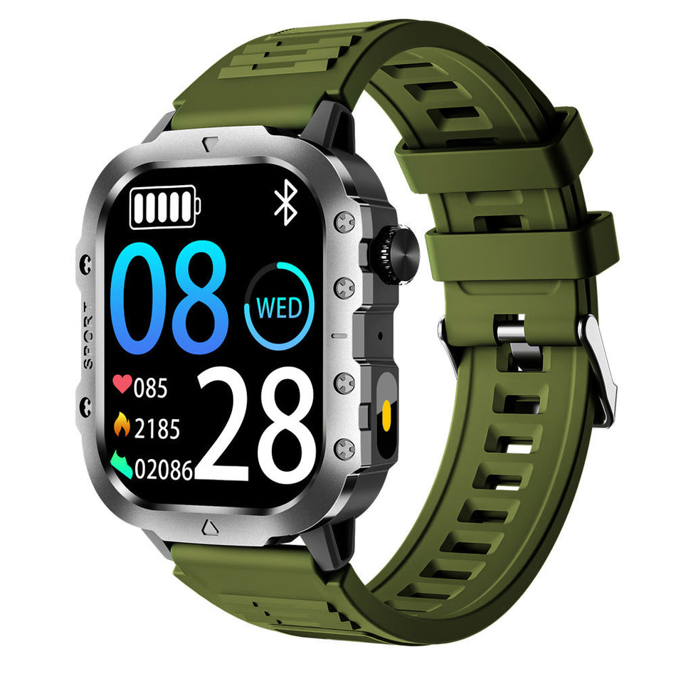 STOCK-H12 Smartwatch for Men | Call, Flashlight, SpO2, BP