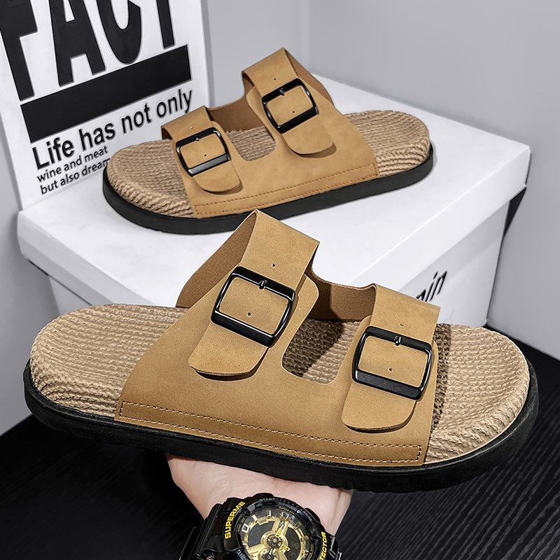 Men’s Birkenstock-Style Slippers | Summer Outdoor & Indoor