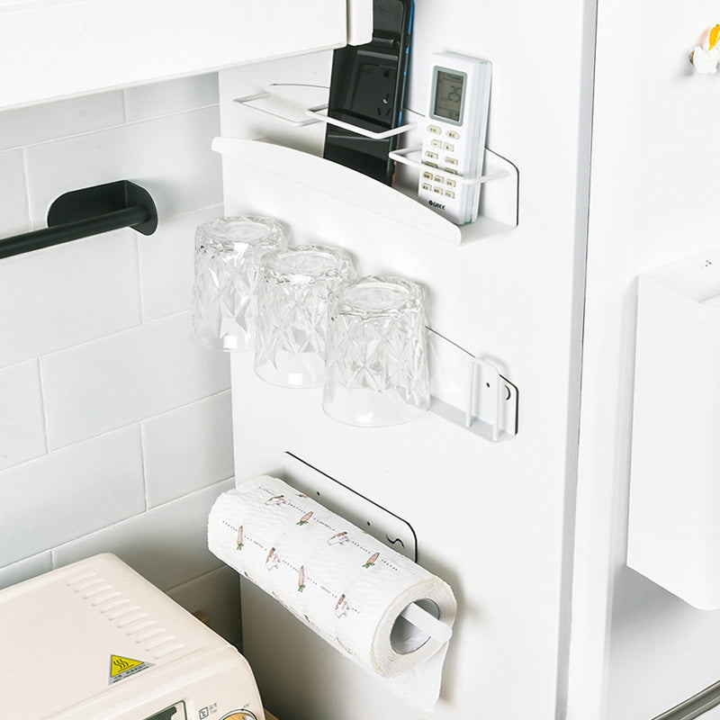 Wall-Mounted Magnetic Absorbing Kitchen Rack