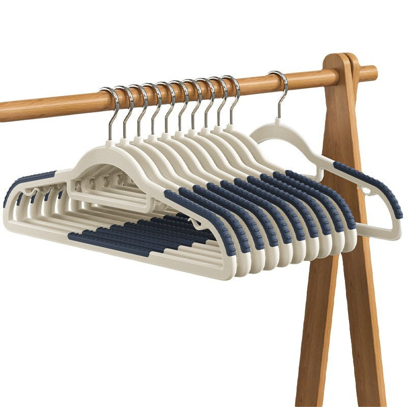 Non-Slip Seamless Thick Plastic Adult Clothes Hanger