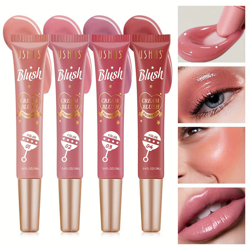 Ushas Amazon 4-Color Dual Blush & Eyeshadow