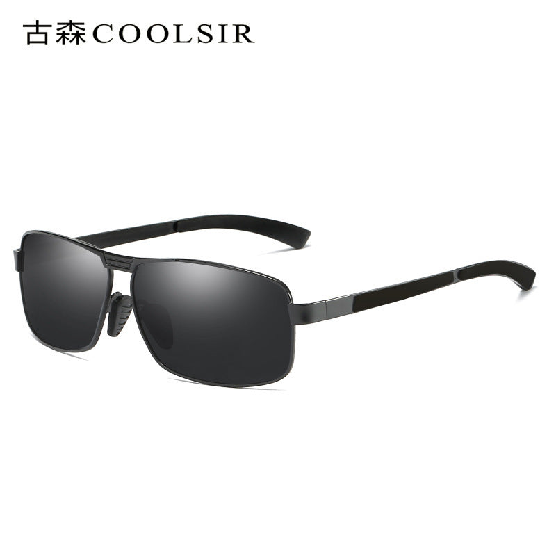 Men's Square Polarized Driving Sunglasses Classic Design