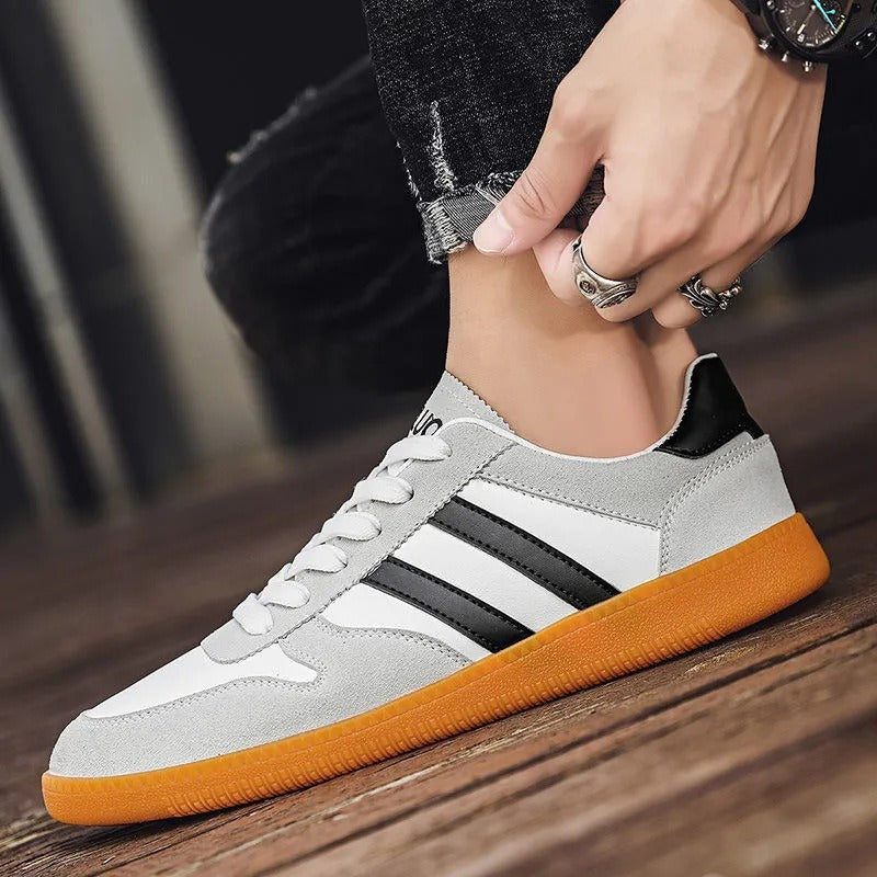 Men’s 2024 Autumn-Winter Korean Sneakers – Soft Casual Shoes