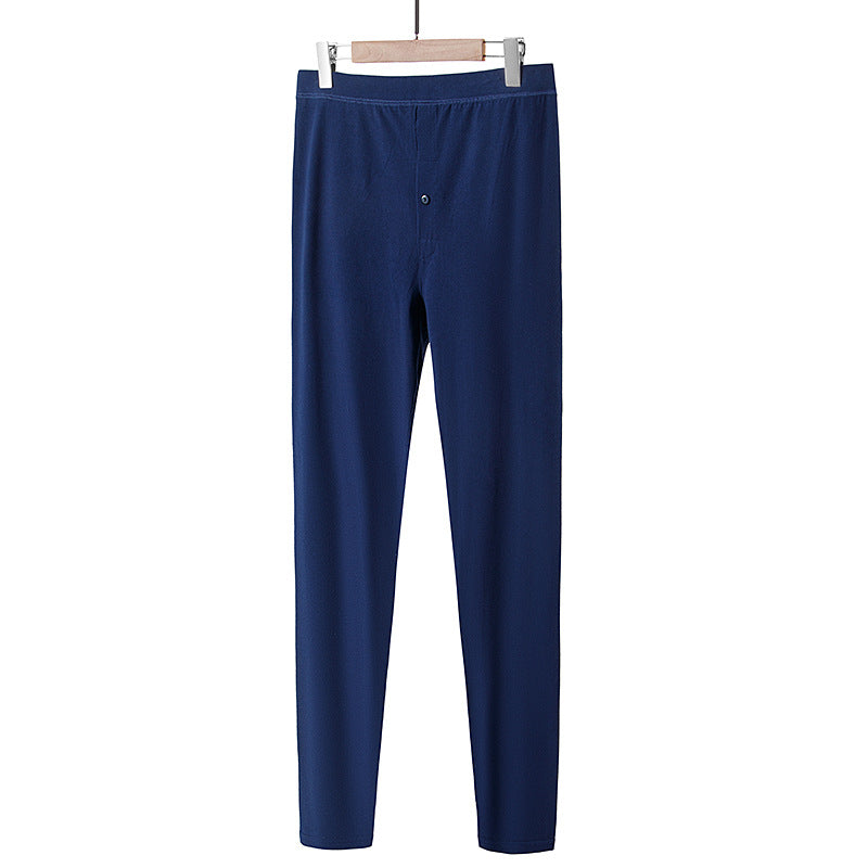 Men’s Cotton Lycra High-Waist Toruser Thermal Pants