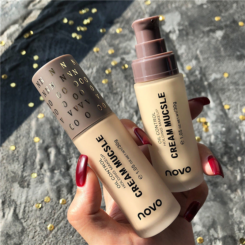Novo Shimmer Liquid Foundation – Brighten & Conceal Acne