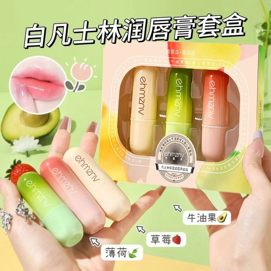 PACK OF 2 Han Zini Vaseline Lip Balm – Hydrating & Colorless