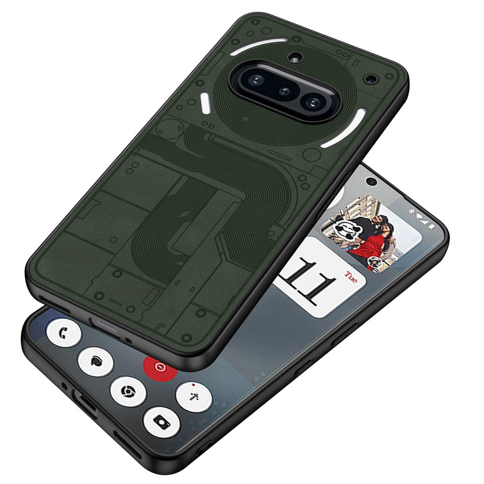 STOCK-Nothing Phone 3A/3A Pro Leather Protective Case