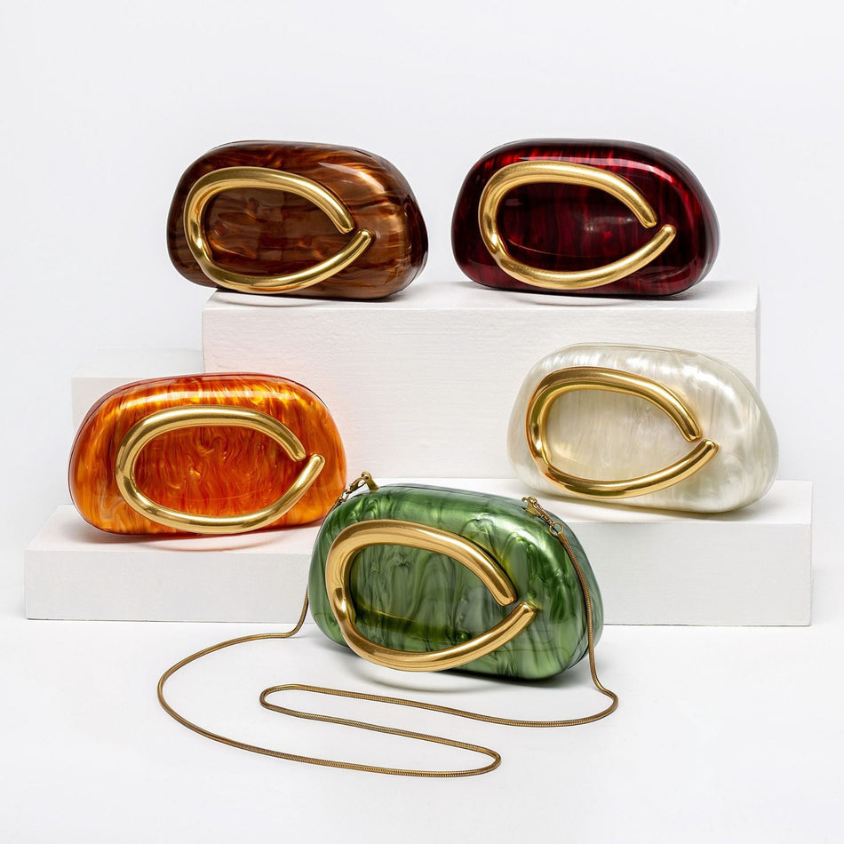 Shell Acrylic Crossbody Bag