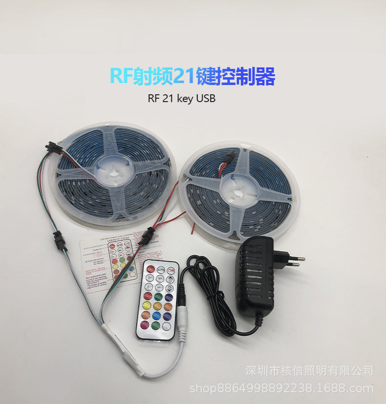 WS2811 RGB LED Strip Bluetooth Music Smart Light