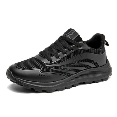 Men's Premium All-Season Breathable Solid Color Sneakers
