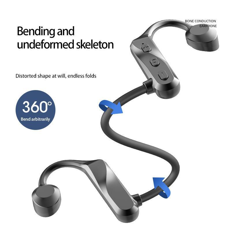 Bone Conduction Bluetooth 5.3 Sports Headset