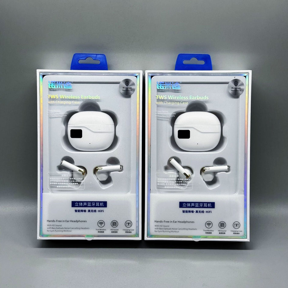 TWS Wireless Bluetooth Earbuds Heavy Bass with LED Display