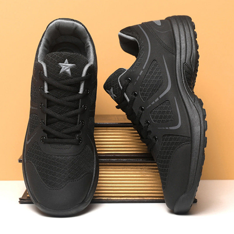INSTOCK-Men’s Athletic Training Shoes Mesh Breathable Sneakers