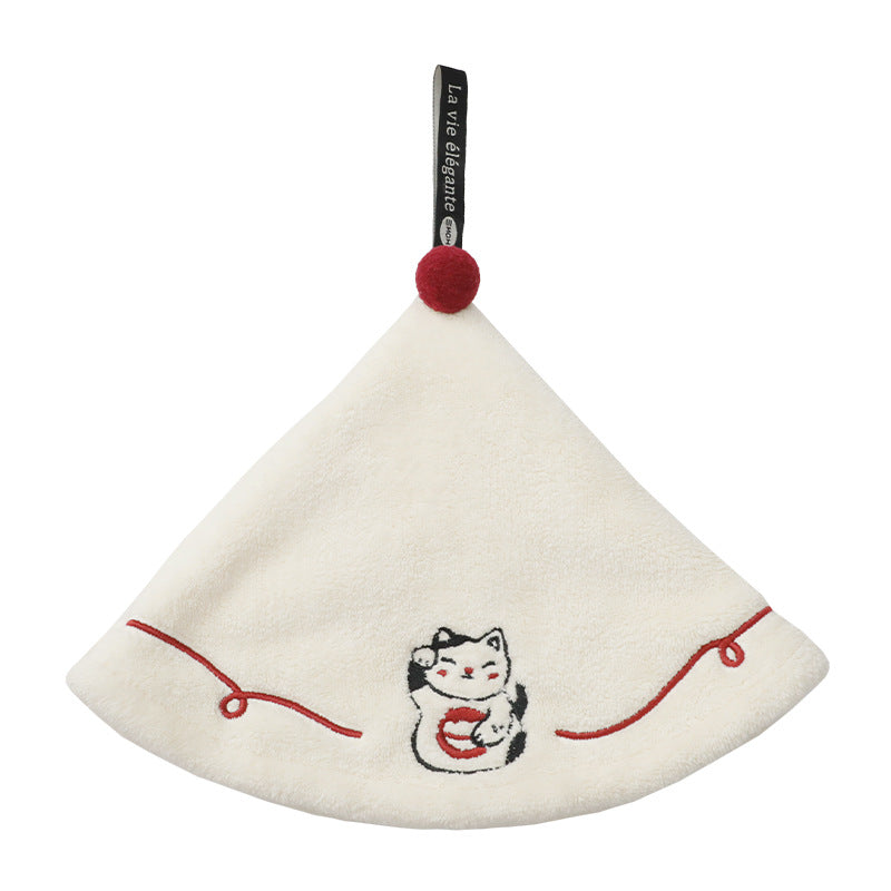 Thickened Hanging Hand Towel for Kitchen