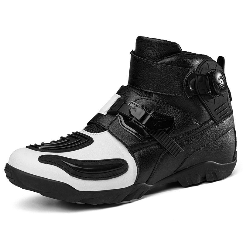 Racing Short Boots Men’s Motorcycle Travel Shoes
