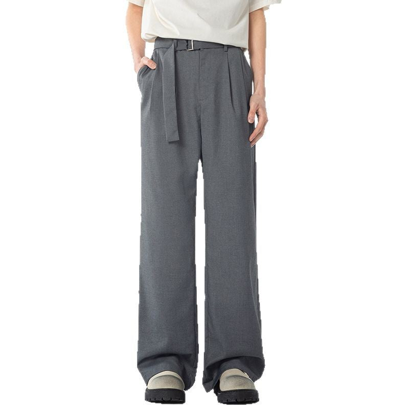 Men’s Korean Style Wide-Leg Pants – Summer Loose Casual