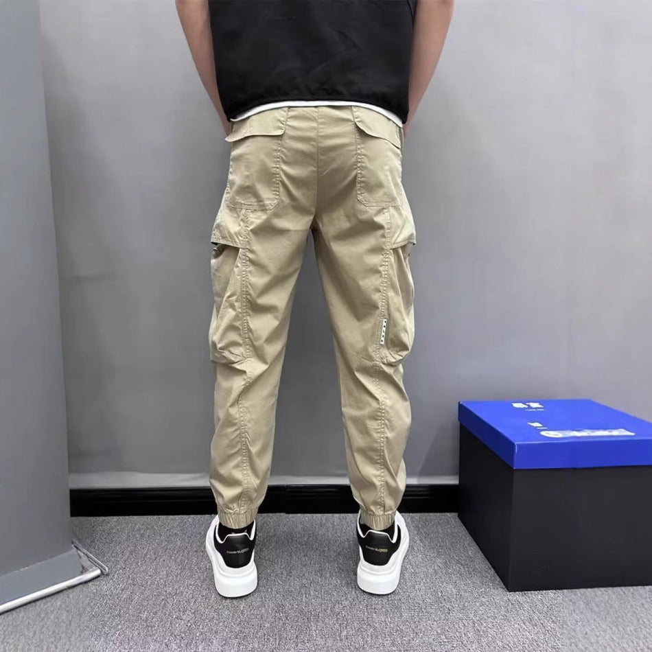 Men’s Tactical Joggers 🏃 Plus Size Korean Casual Pants
