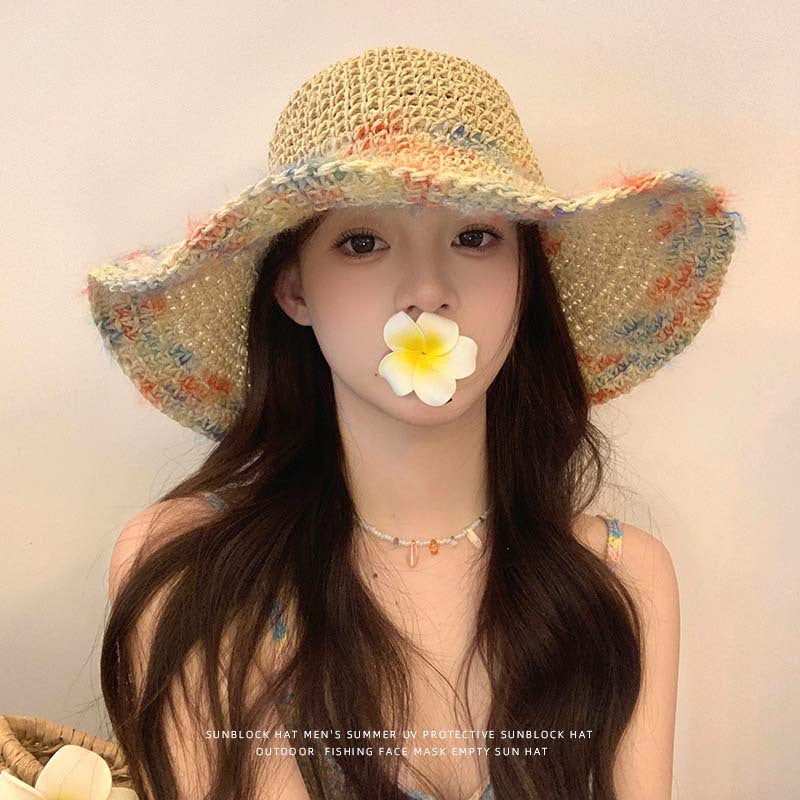 Colorful Woven Straw Hat