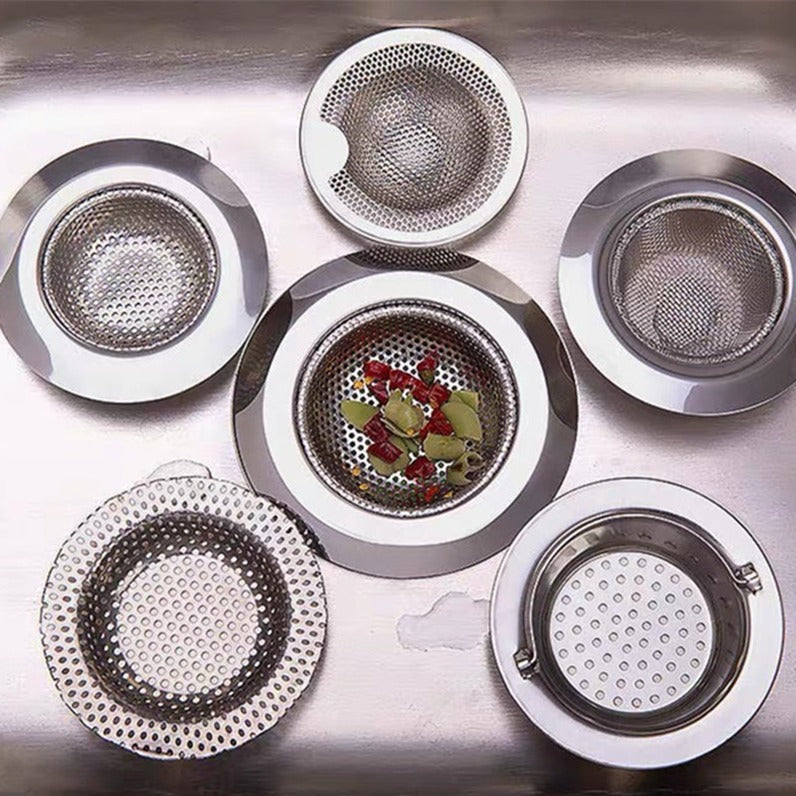 Stainless Steel Sink Funnel Drain Filter Cage