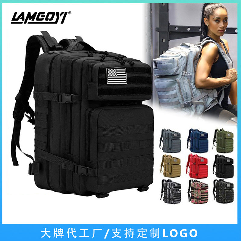 Outdoor Tactical Backpack Large Capacity Hiking Travel Bag