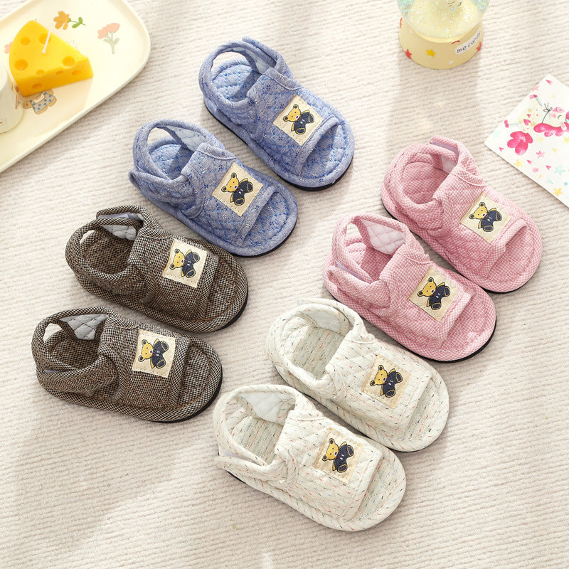 Cute Cartoon Toddler Slippers