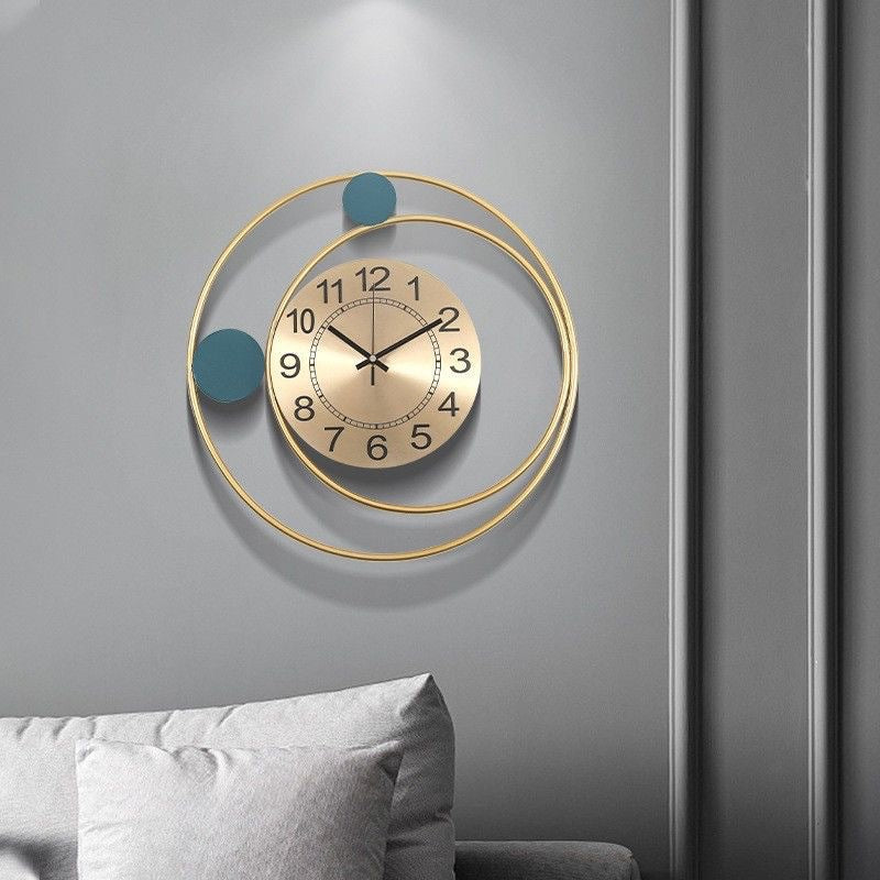 Nordic Silent Wall Clock – Modern Home Decor