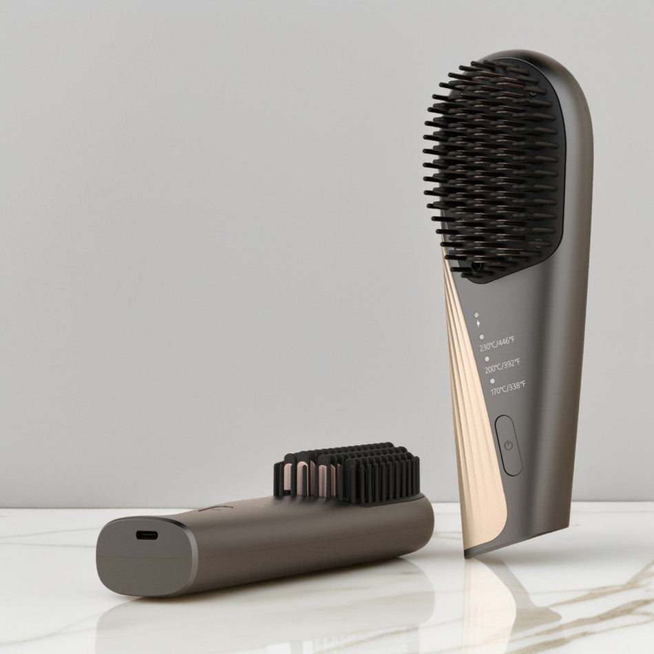 Wireless Ionic Hair Straightener & Curler Combo