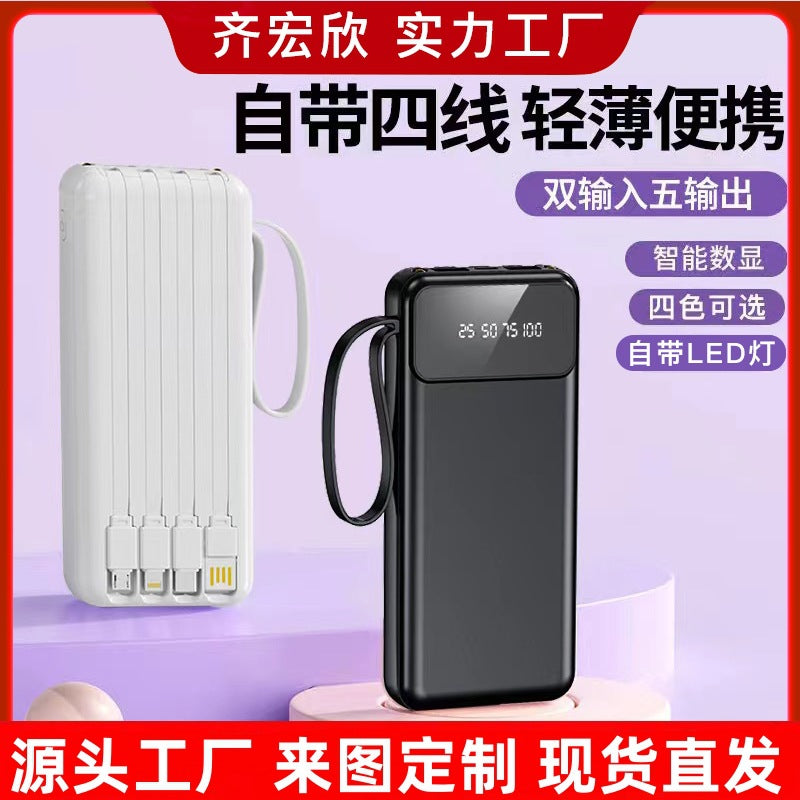 20,000mAh Fast Charge Power Bank with Display
