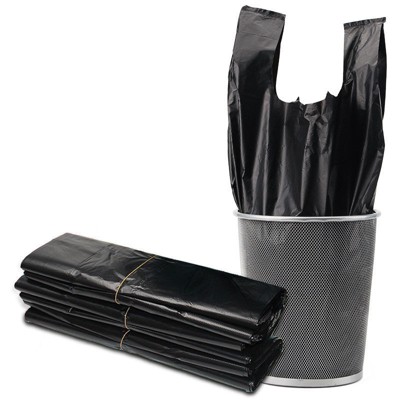 Black Household Thick Garbage Bags Portable
