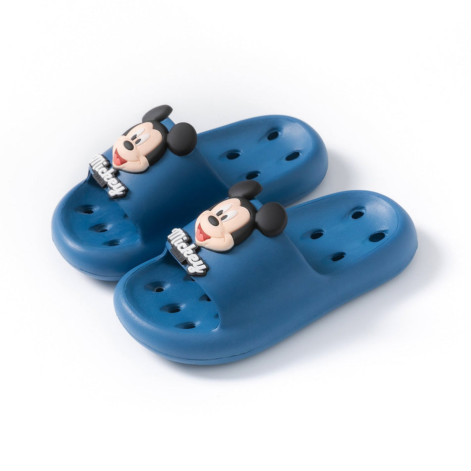 Kids’ Strawberry Bear & Mickey Slippers Non-Slip
