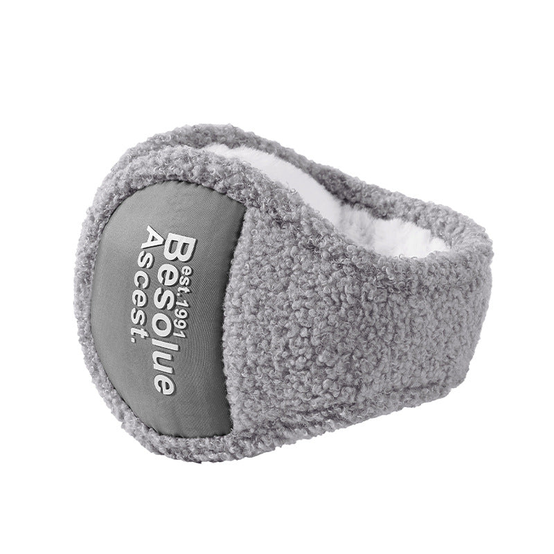 Men’s Outdoor Winter Earmuffs Fleece-Lined Foldable
