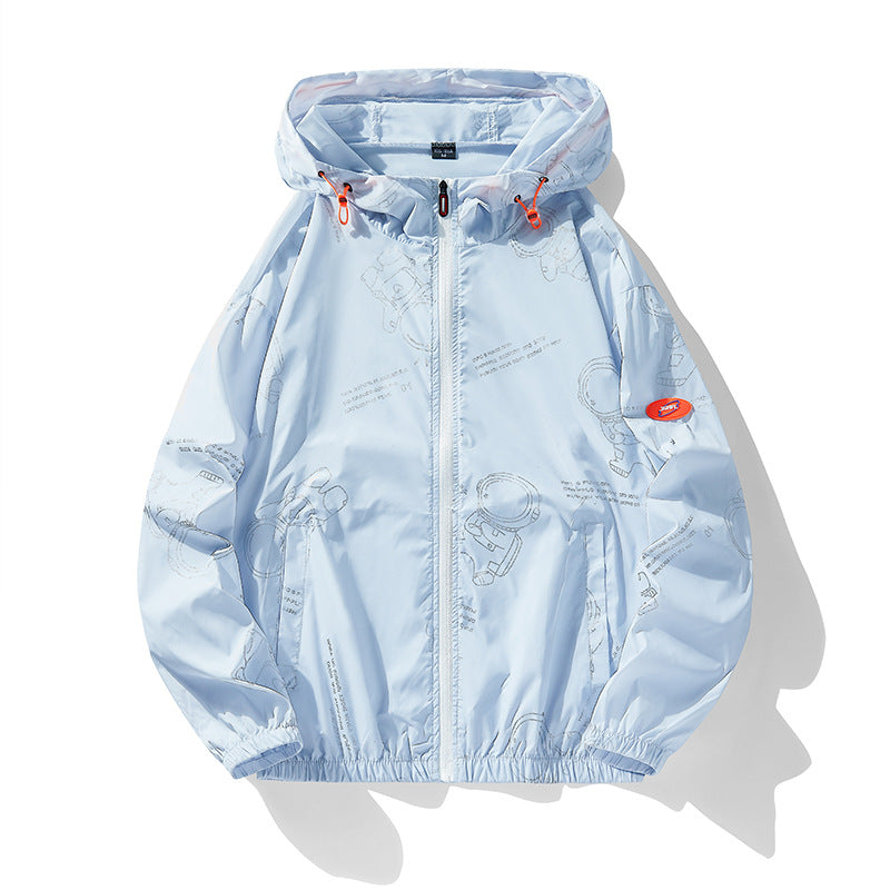 INSTOCK-Men’s UV Protection Jacket – Lightweight Summer Sun Coat