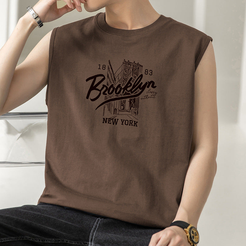 Men’s Cotton Sports Vest – Summer Gym & Fitness Wear