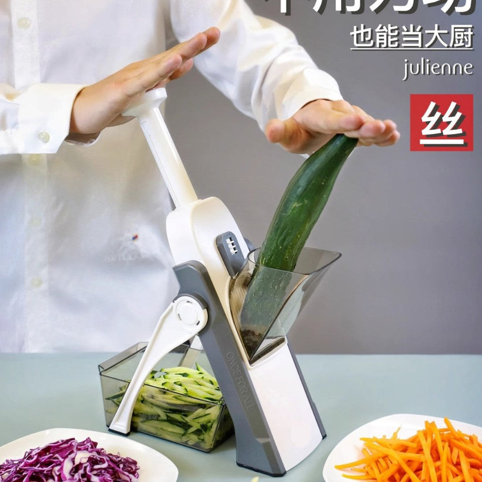 STOCK-Multifunctional Vegetable Cutter Potato Shredder & Slicer