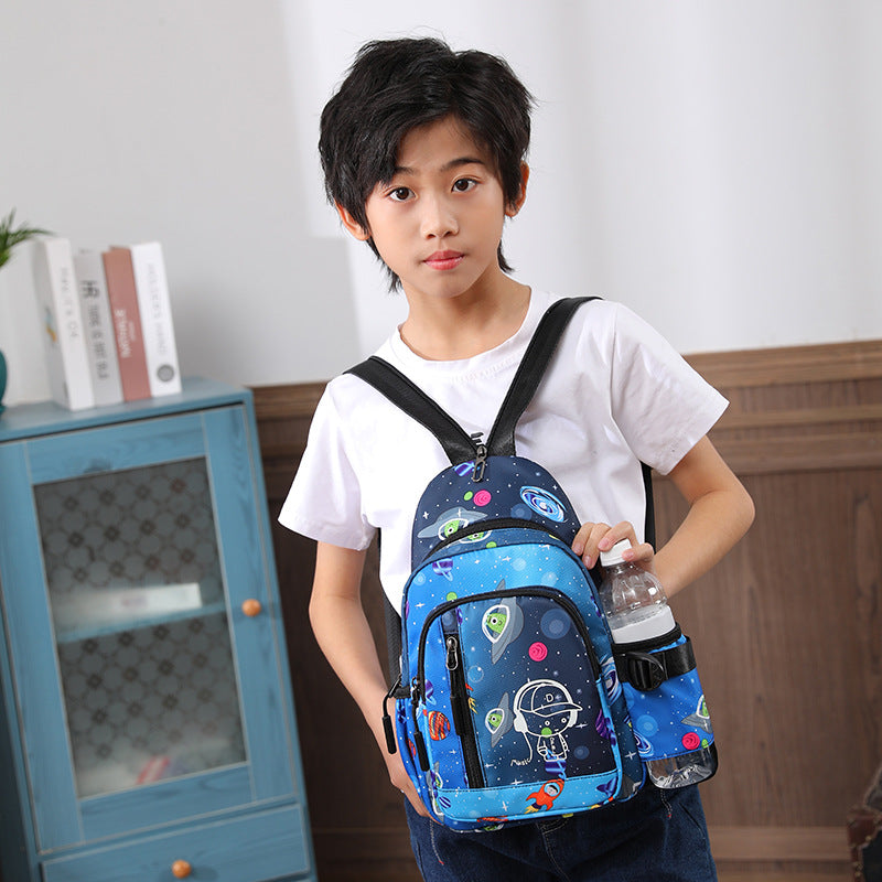 Boys' Trendy Crossbody Backpack – Lightweight & Stylish