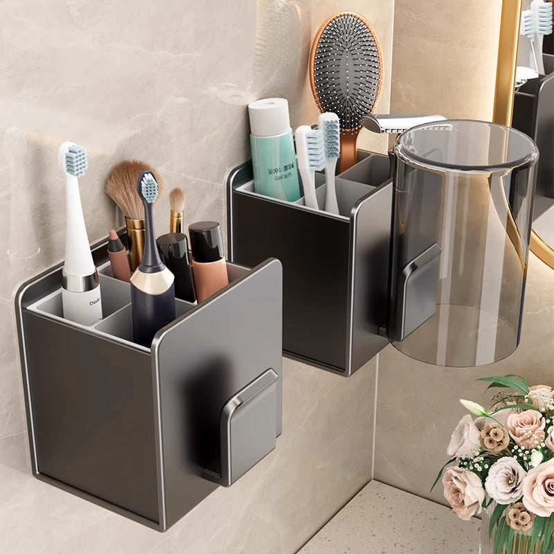 Removable Wall-Mounted Electric Toothbrush Rack