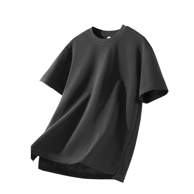 7A Antibacterial Split-Hem Tee – Luxury Casual Style