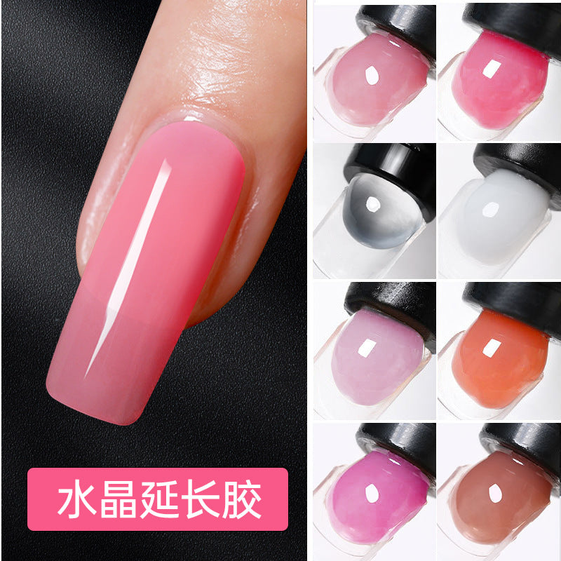 Crystal Poly Gel Nail Extension Glue 15ml – Fast-Set,