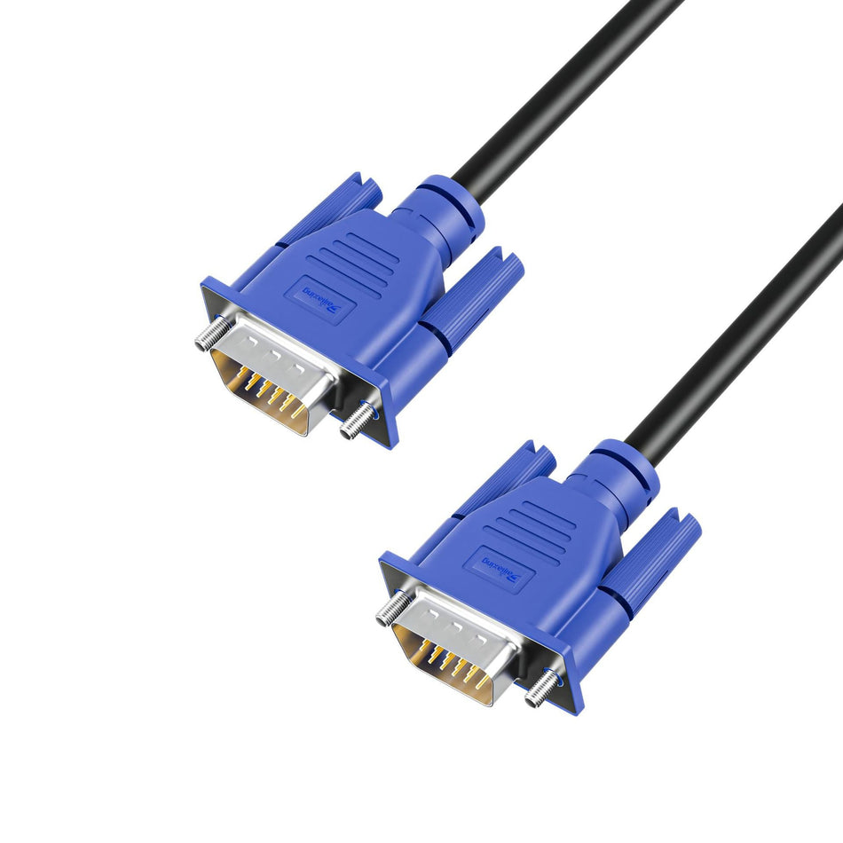 VGA Cable 3+6 All Copper 15-Pin HD Video Cable