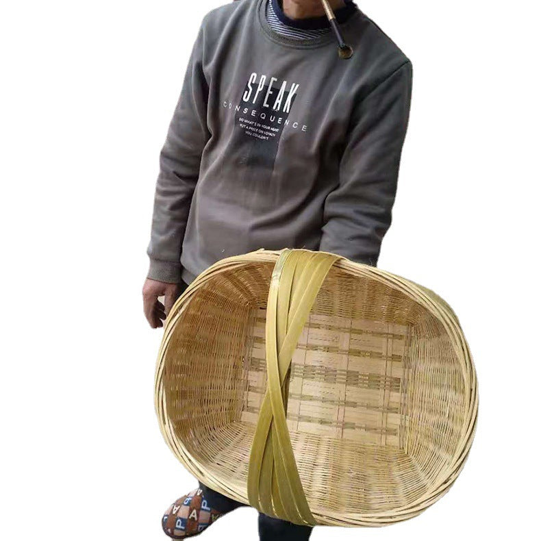 Bamboo Fruit and Tool Storage Basket
